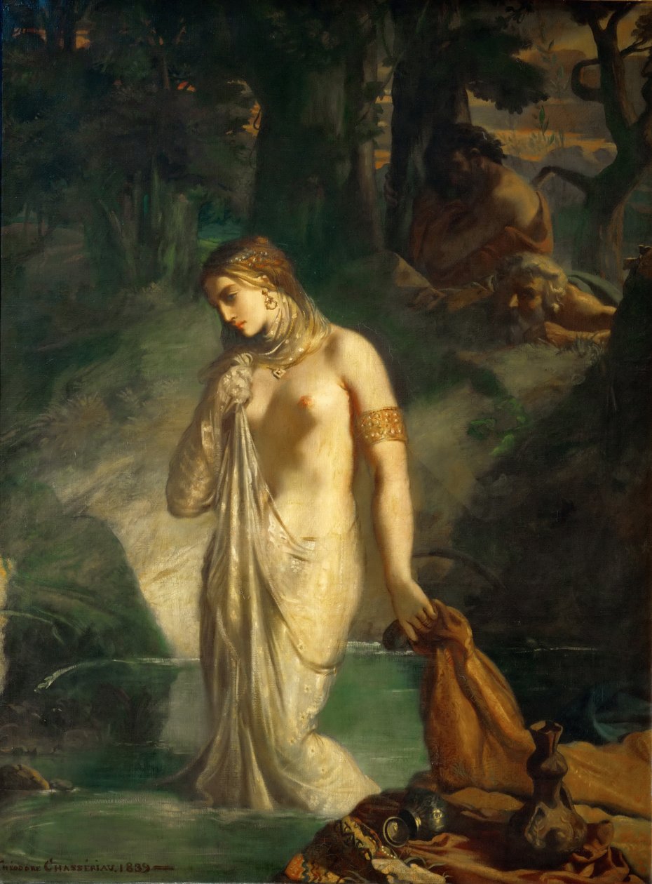 Susanna al bagno da Théodore Chassériau
