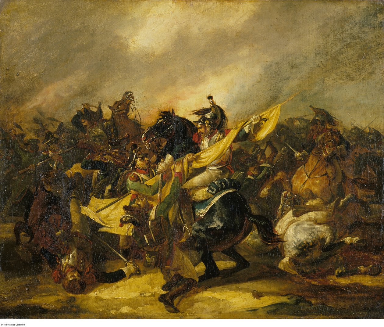 Géricault - Una carica di corazzieri, 1822 ca. - 1823 ca. da Theodore Gericault