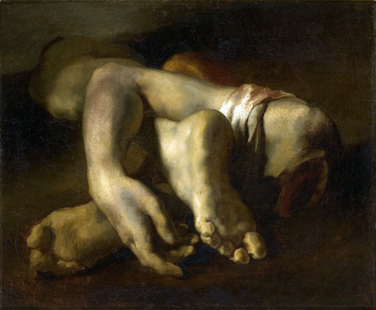 Studio dei piedi e delle mani da Theodore Gericault