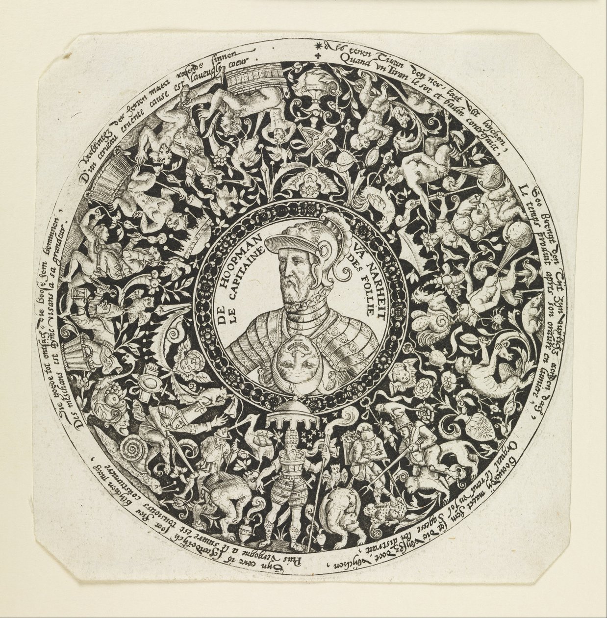 Le Capitaine des Follie da Theodore de Bry