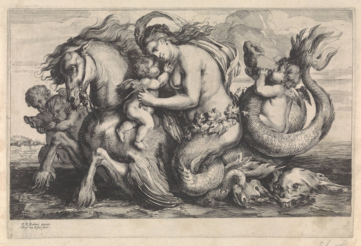 Trionfo di Galatea da Théodorus van Kessel