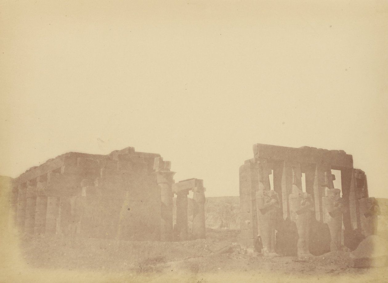 (Panoramica del Ramesseum) da Théodule Devéria