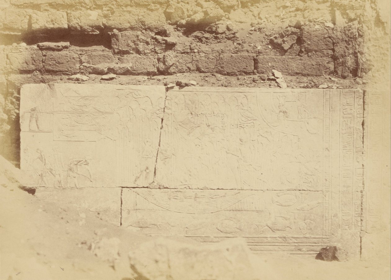 Sakkarah, iscrizioni della tomba di Ptah-Mes da Théodule Devéria