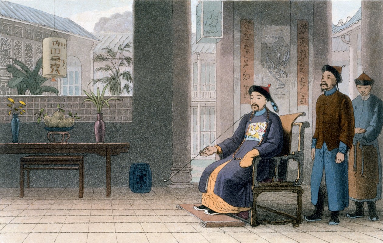 Cinese di rango, 1810 da Thomas und William Daniell