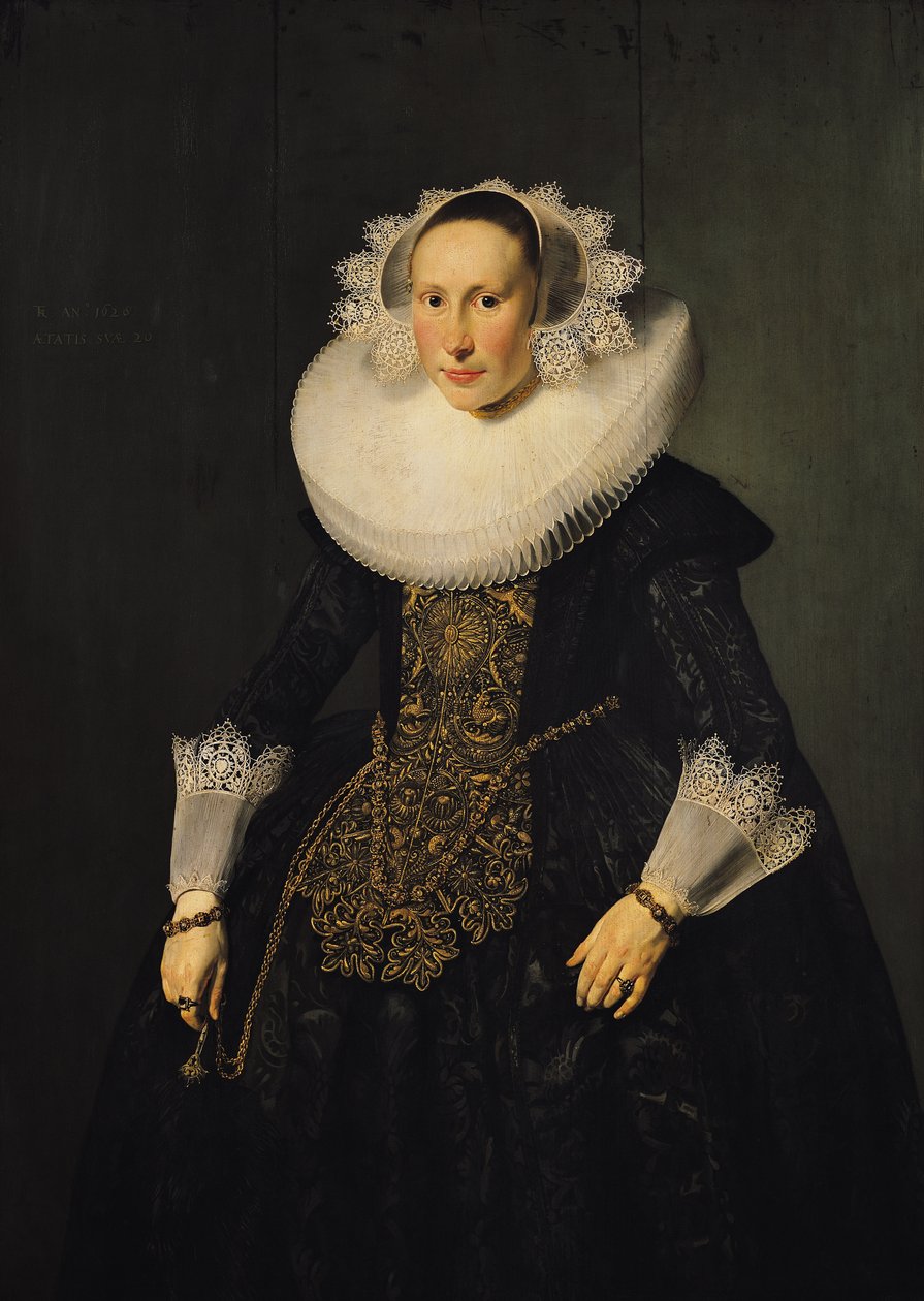 Elisabeth van der Aa, 1628 da Thomas de Keyser