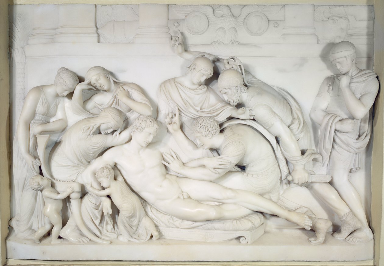 La morte di Germanico, c.1774 da Thomas Banks