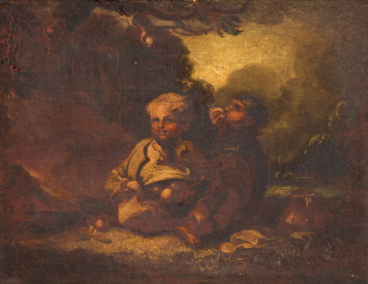 Ragazzi che rubano mele da Thomas Barker of Bath
