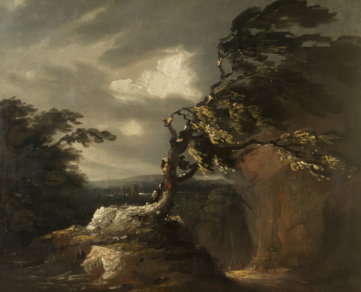 Tempesta di notte da Thomas Barker of Bath