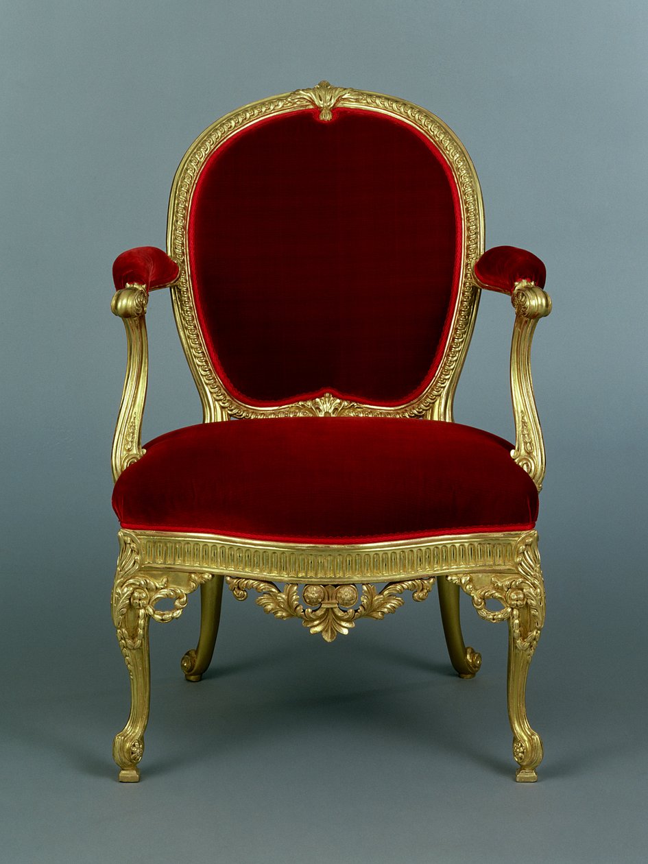 Poltrona di Giorgio III da Thomas Chippendale