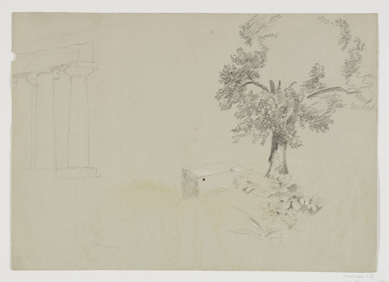 Girgenti, Sicilia, 1842 da Thomas Cole
