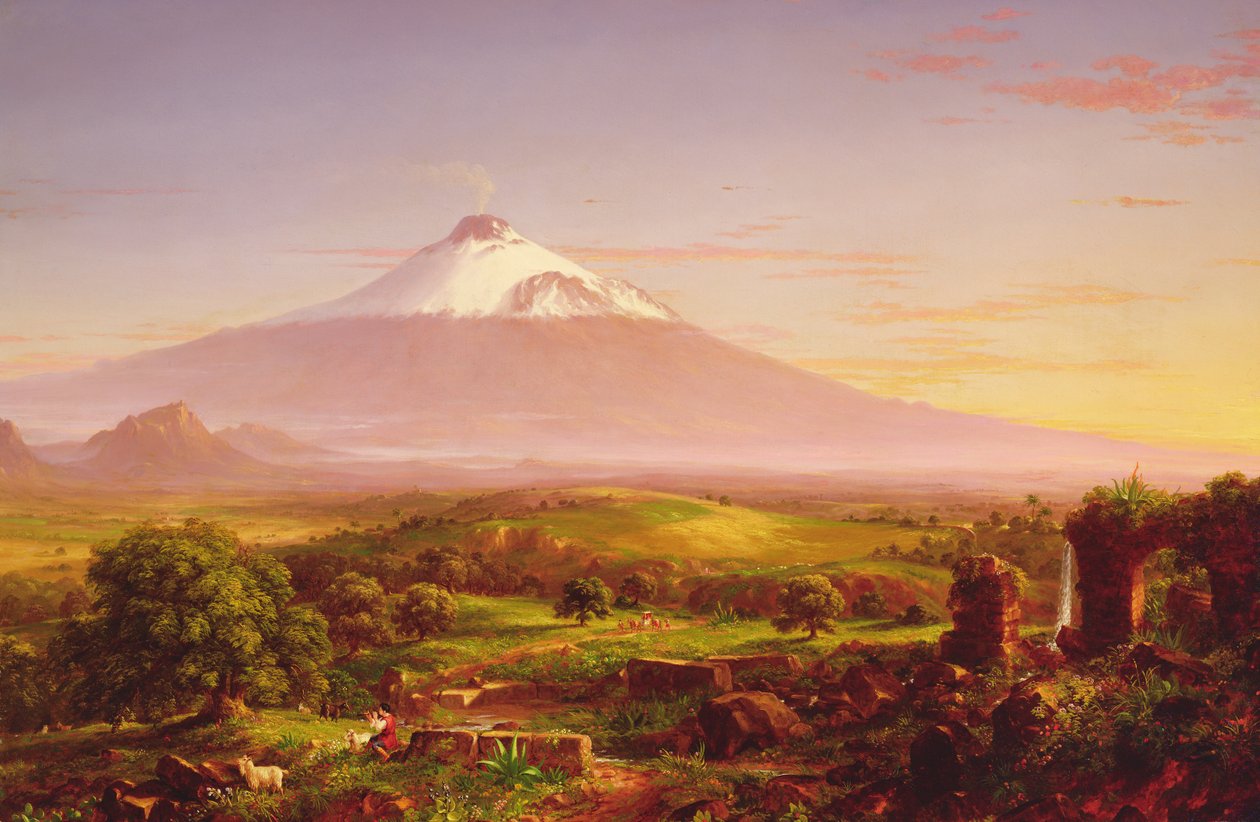 Monte Etna, 1842 da Thomas Cole