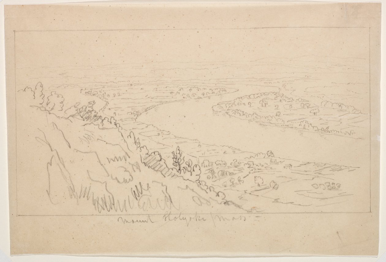 Monte Holyoke, Massachusetts da Thomas Cole