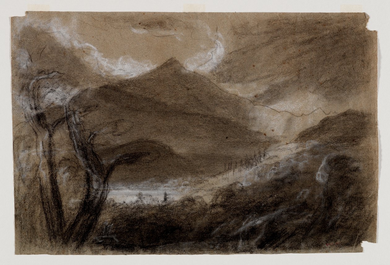 Monte Schroon, Adirondacks, c.1837 da Thomas Cole