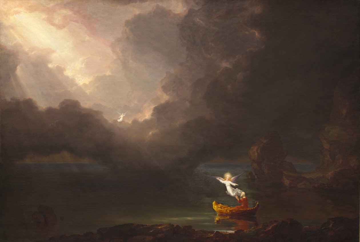 Il viaggio della vita: vecchiaia, 1842 da Thomas Cole