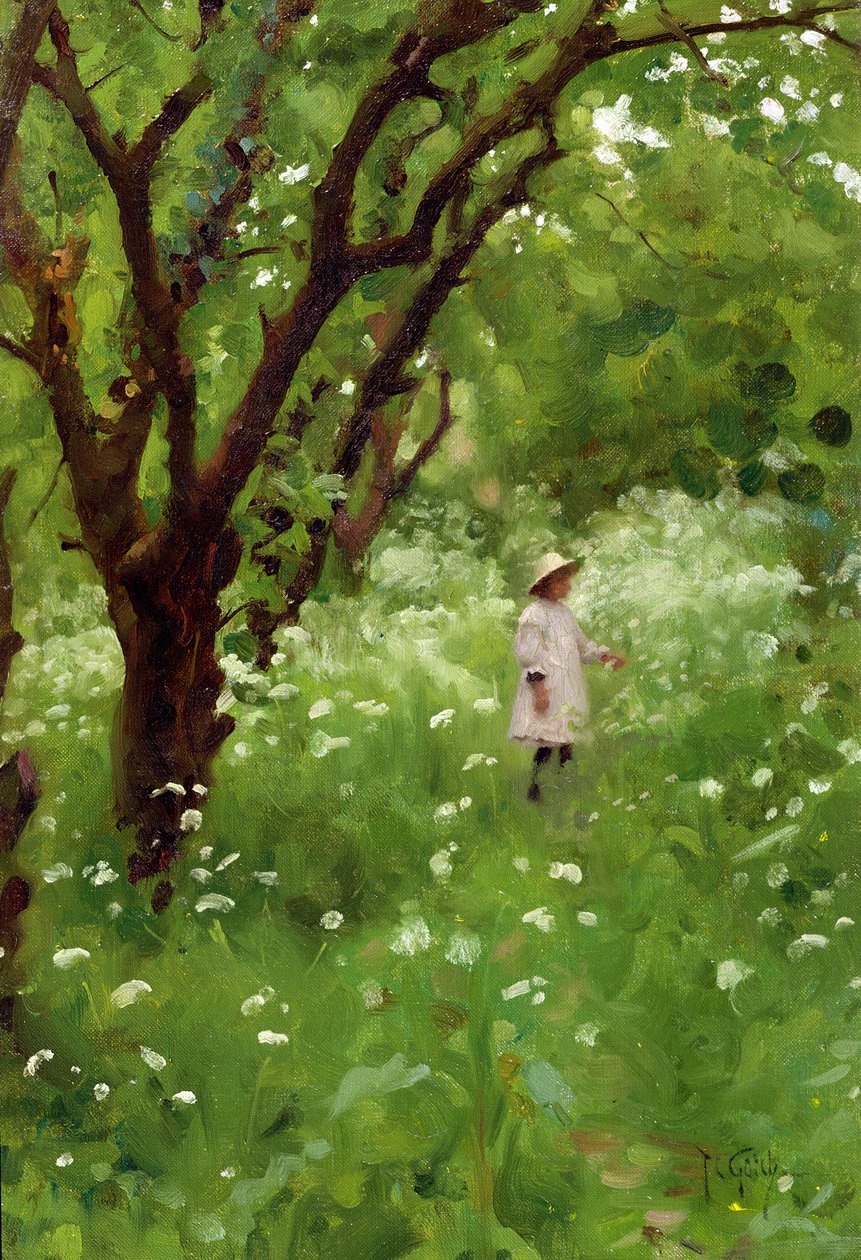 Il Frutteto | Thomas Cooper Gotch | Stampa d'arte