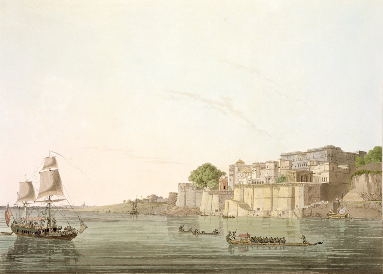 Ramnugur, vicino a Benares, sul fiume Gange, da 