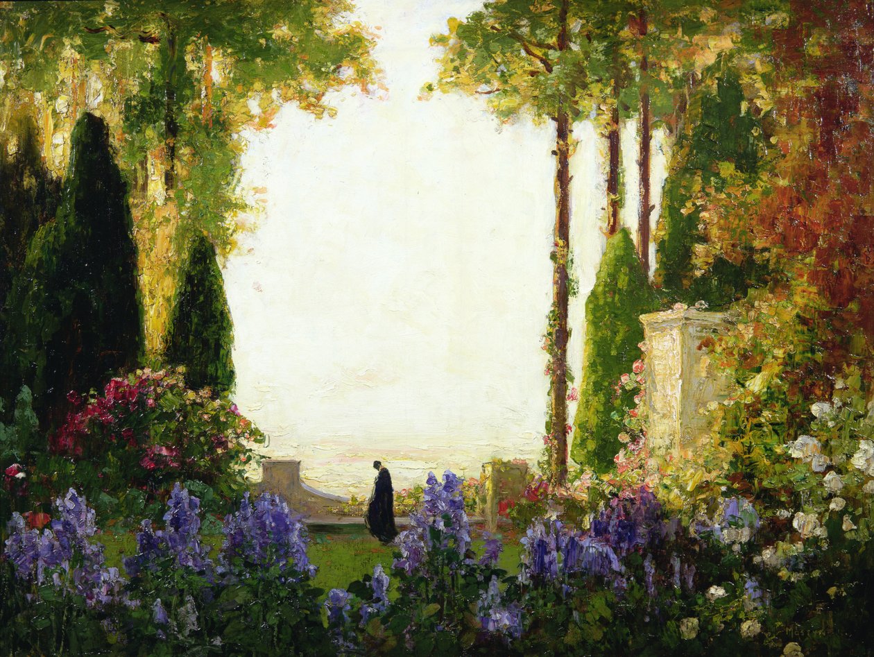 Il giardino del romanticismo da Thomas Edwin Mostyn