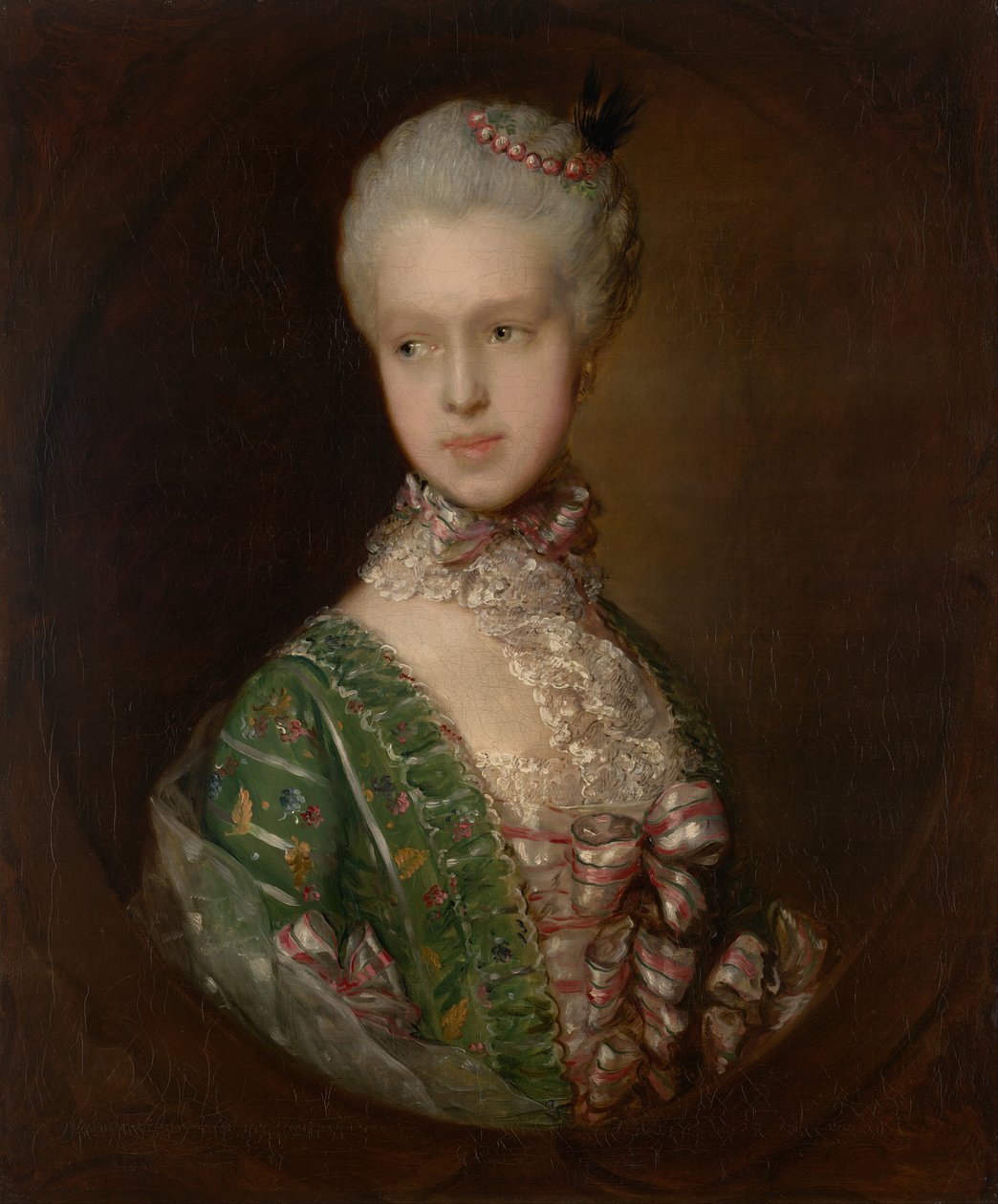 Elizabeth Wrottesley, poi duchessa di Grafton da Thomas Gainsborough