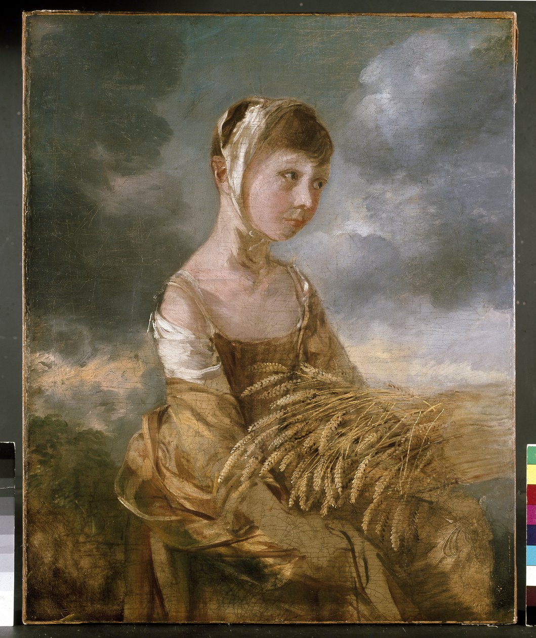 Miss Gainsborough che spigola, XVIII secolo da Thomas Gainsborough