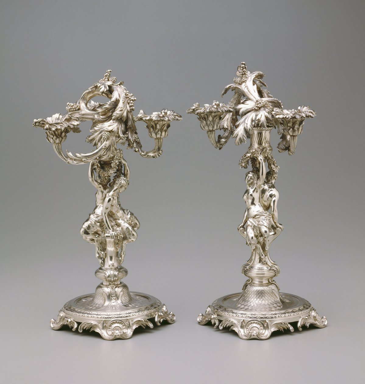 Coppia di candelabri, c.1732 da Francois Thomas Germain