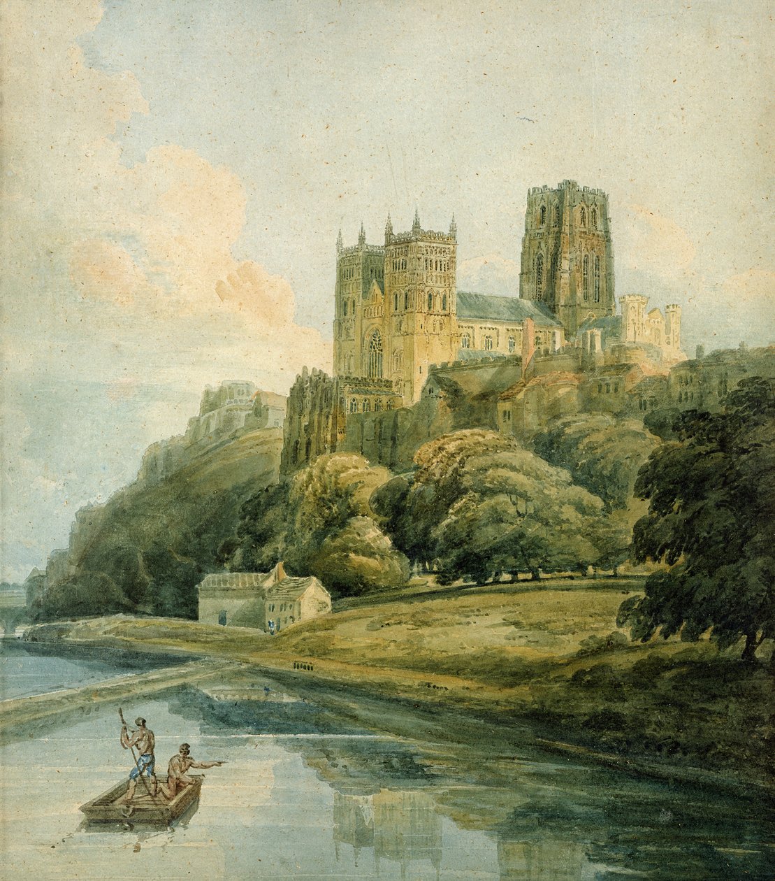 Cattedrale di Durham da Thomas Girtin
