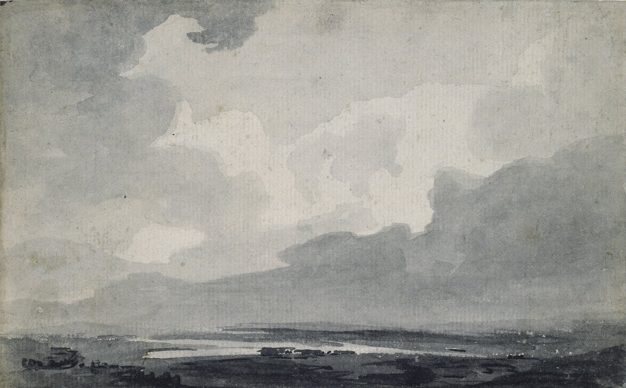 Vista della brughiera, c.1800 da Thomas Girtin