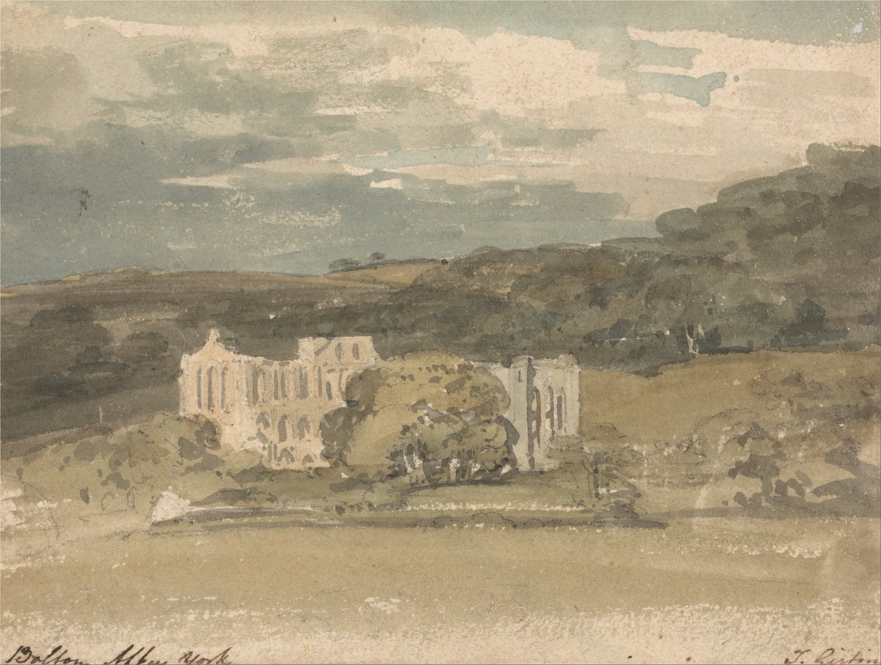 Abbazia di Rievaulx, Yorkshire da Thomas Girtin