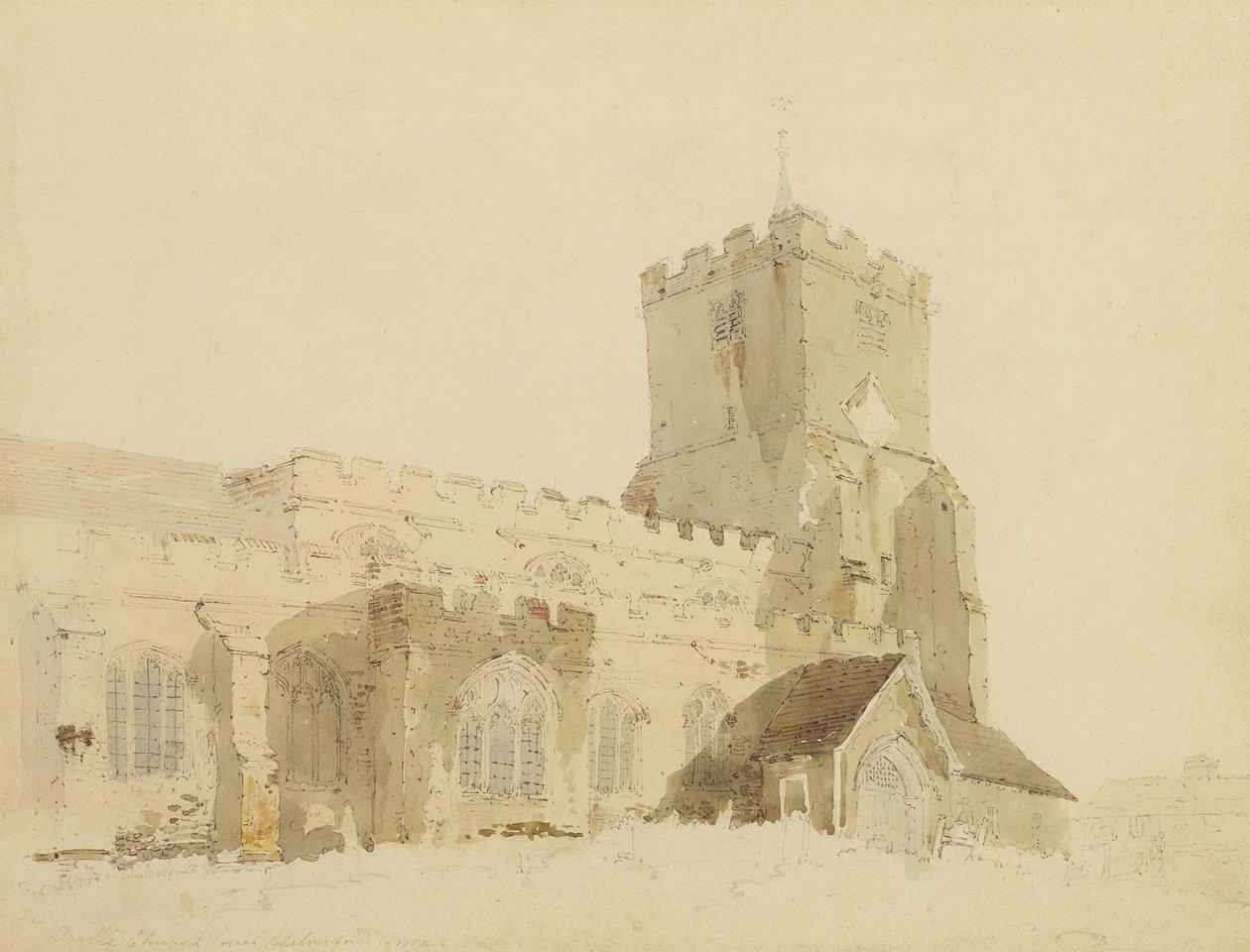 Chiesa di Writtle, Essex da Thomas Girtin