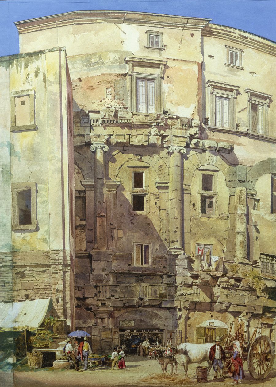 Teatro di Marcello, Roma da Thomas Hartley Cromek