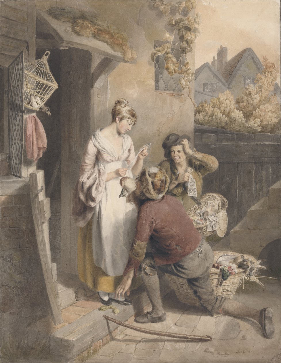 Disattenzione, 1808 da Thomas Heaphy