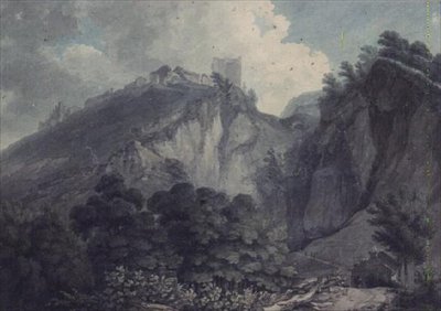 Peak Hole, Castleton, Derbyshire da Thomas Hearne
