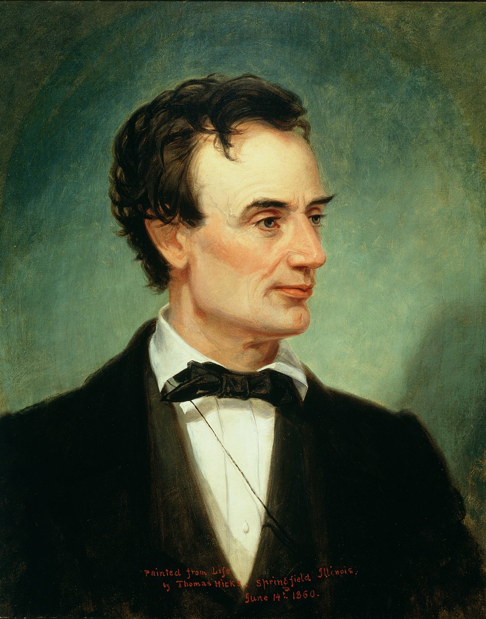 Abraham Lincoln, 1860 da Thomas Hicks