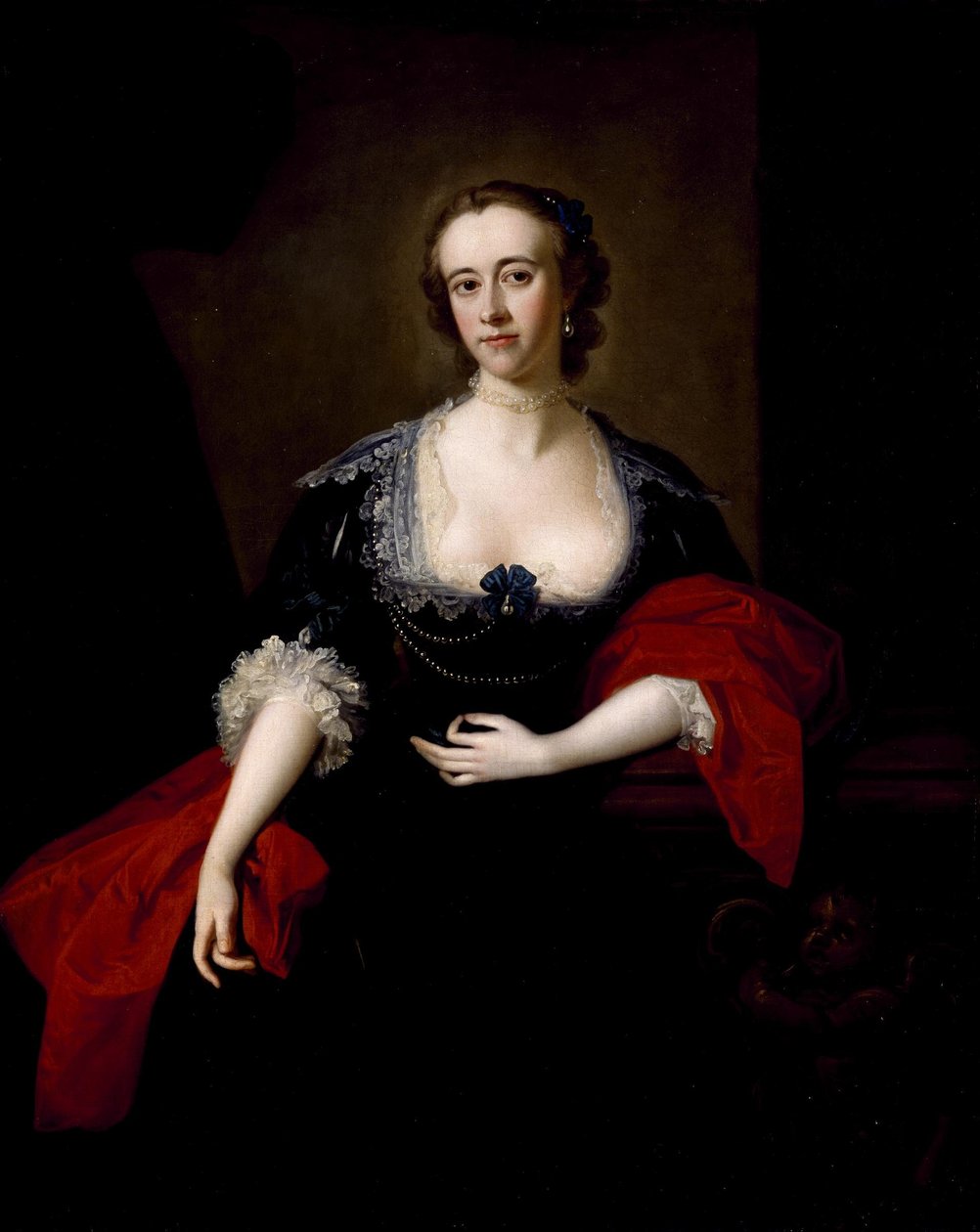 Miss Alicia Macartney da Thomas Hudson