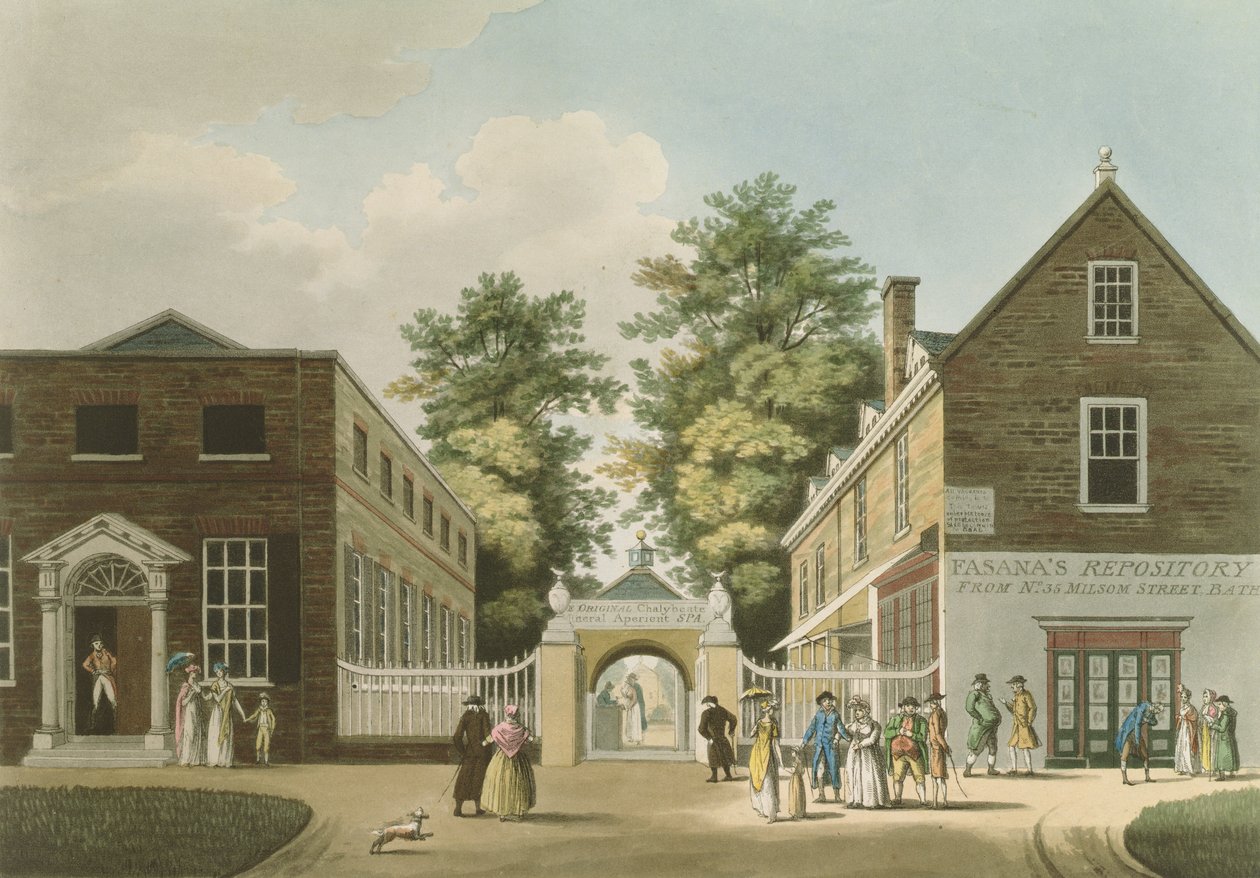 Vecchi pozzi e sala delle pompe, Cheltenham da Thomas Hulley