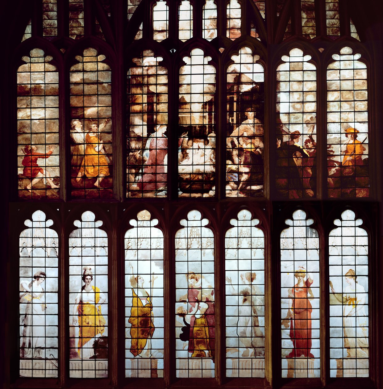Scena della Natività e le Virtù da Thomas Jervais