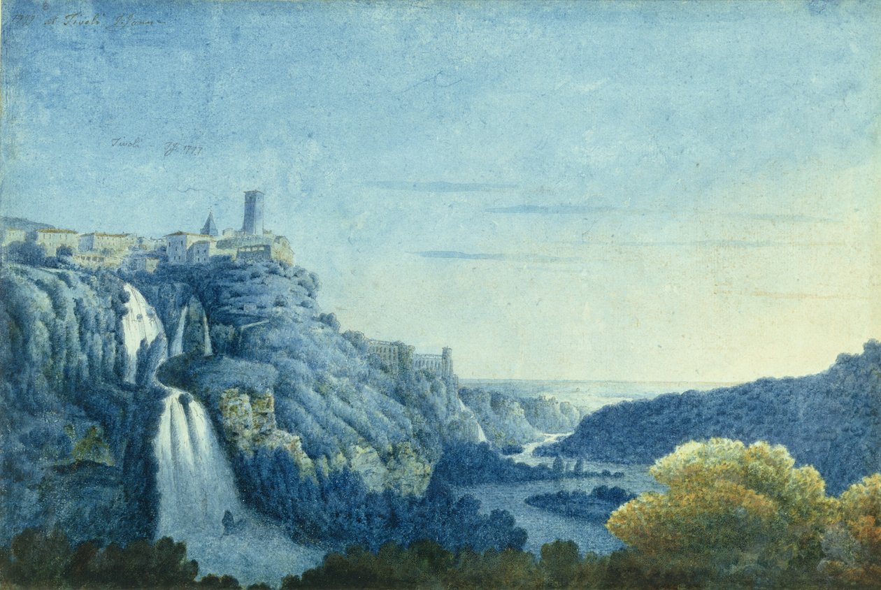 Tivoli, 1777 da Thomas Jones