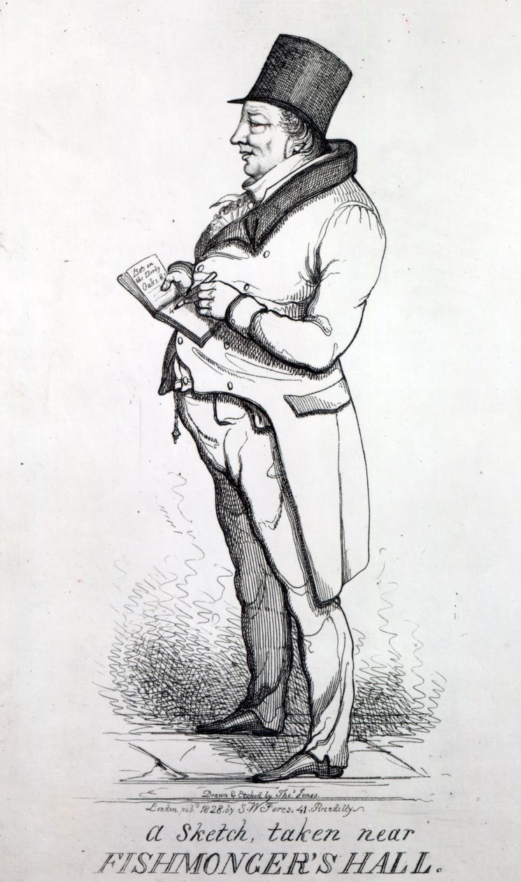 William Crockford, 1828 da Thomas Jones