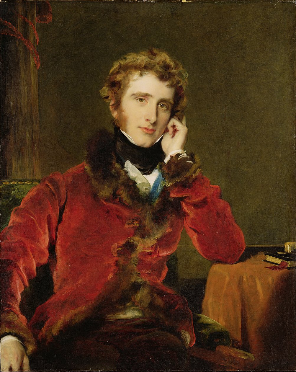 George James Welbore Agar-Ellis, poi 1° Lord Dover, c.1823-24 da Thomas Lawrence
