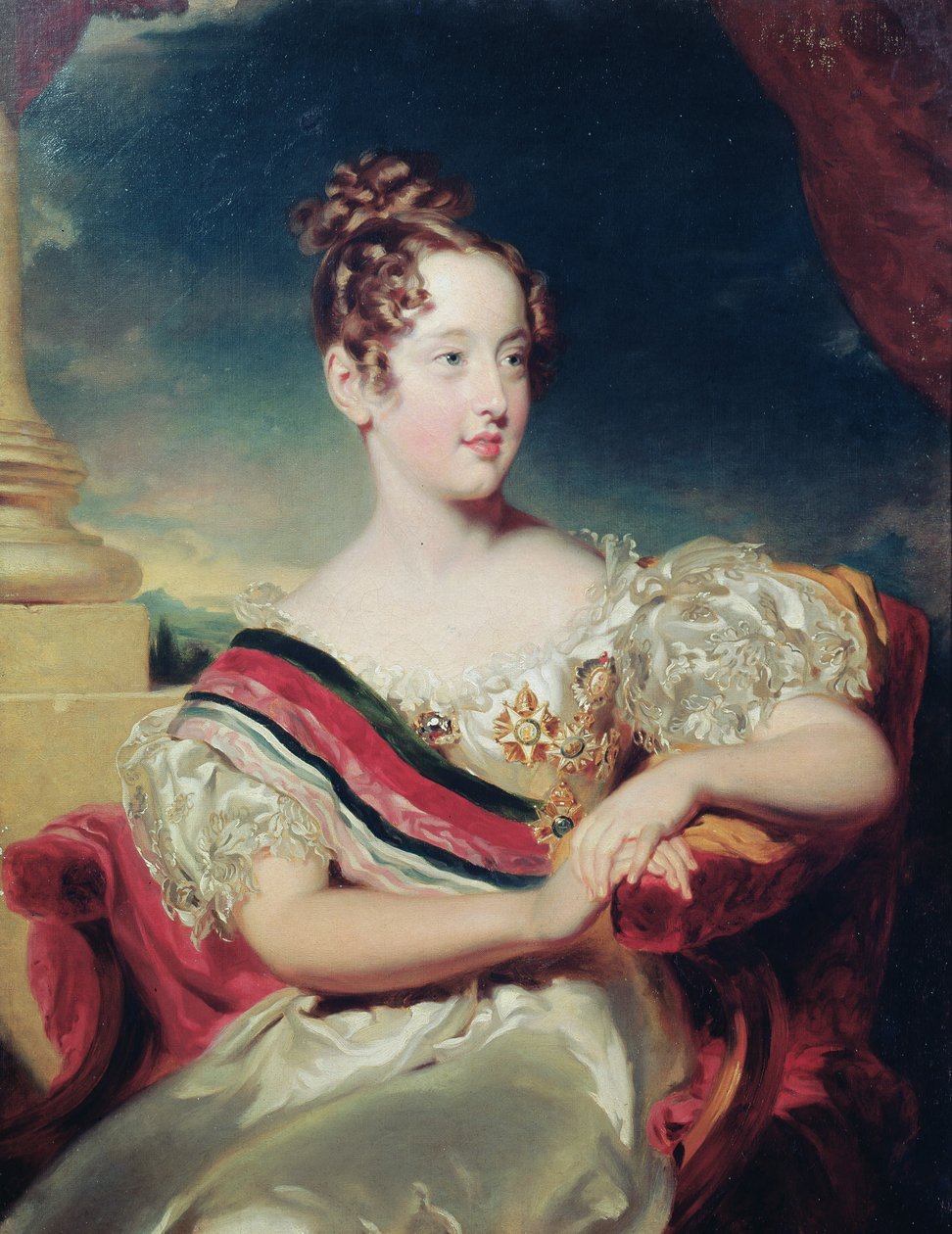 Ritratto di Dona Maria II da Thomas Lawrence
