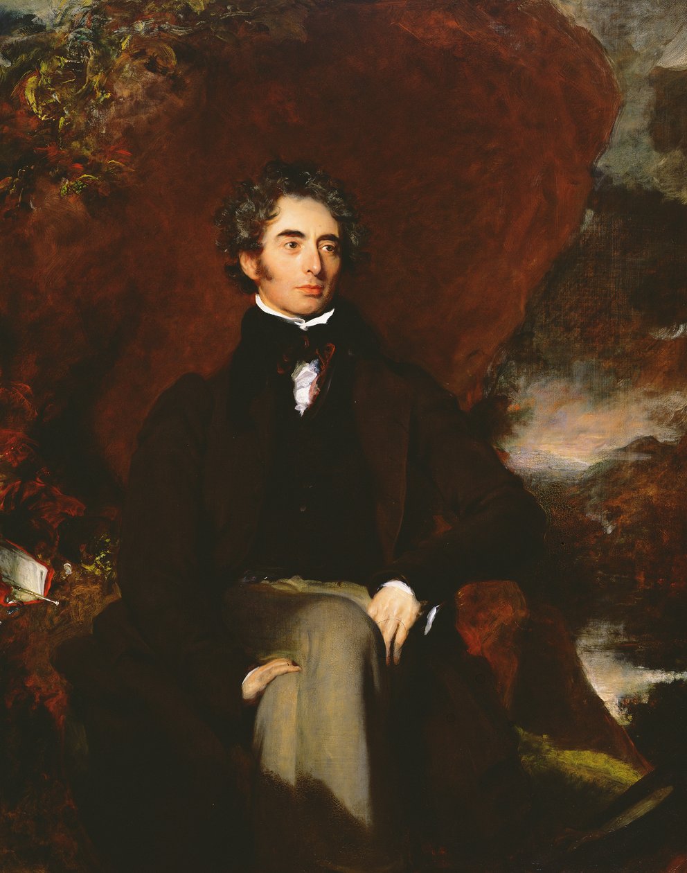 Ritratto di Robert Southey (1774-1843) poeta e letterato inglese da Thomas Lawrence