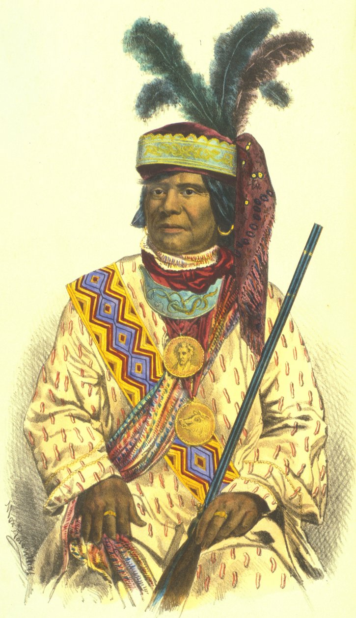 Billy Bowlegs, 1870 da Thomas Loraine McKenney