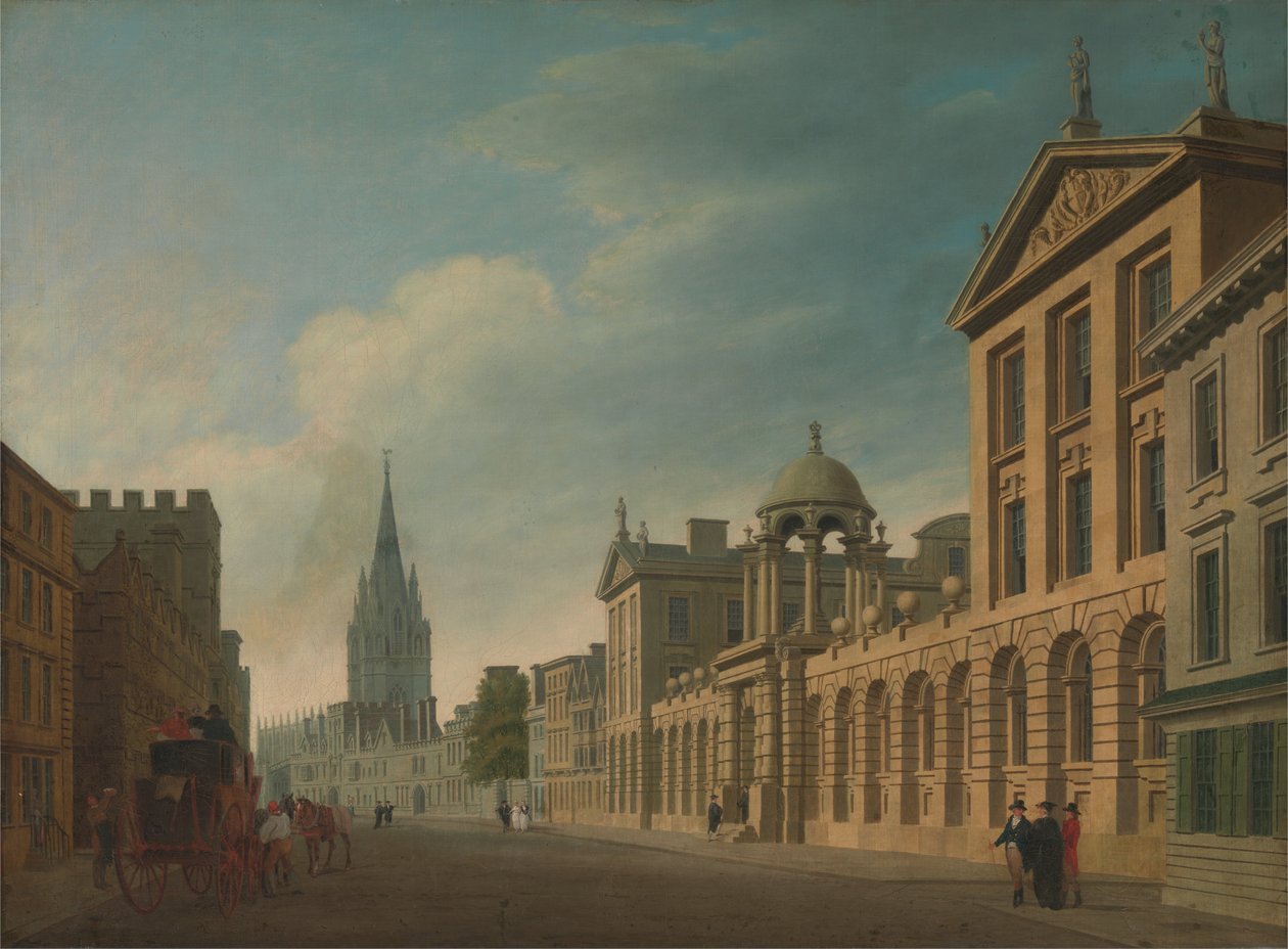 High Street, Oxford da Thomas Malton Jnr.