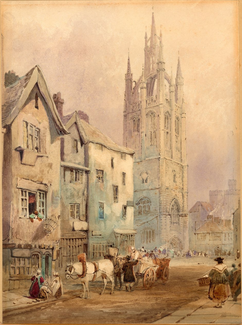 Cattedrale di San Nicola, Newcastle upon Tyne da Thomas Miles Richardson