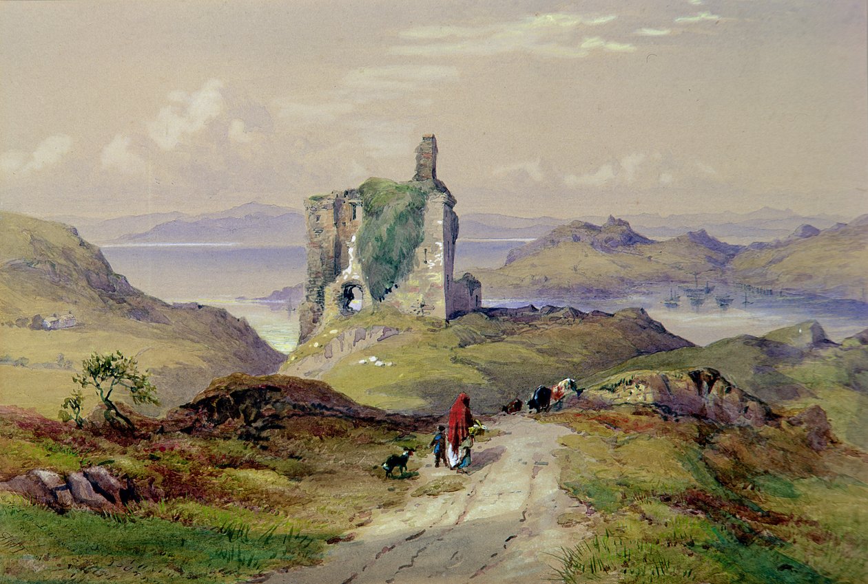 Castello di Tarbert, Loch Fyne da Thomas Miles Richardson