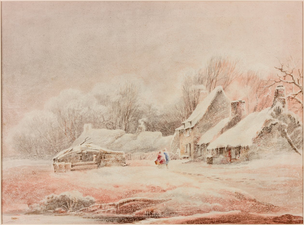Scena invernale da Thomas Miles Richardson