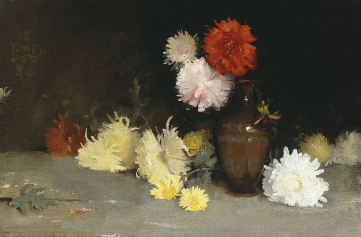 Fiori in un vaso, 1886 da Thomas Millie Dow