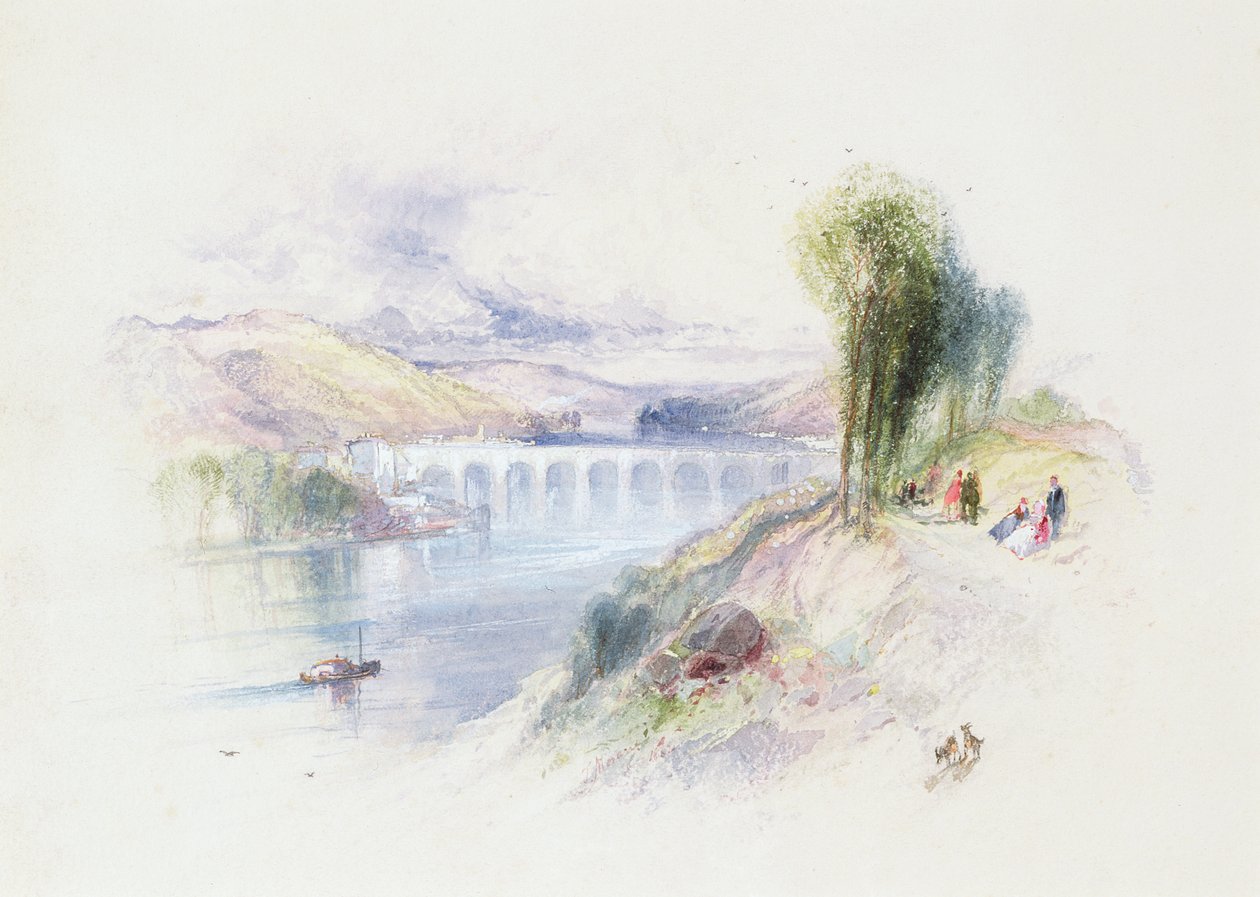 Il fiume Schuykill da Thomas Moran