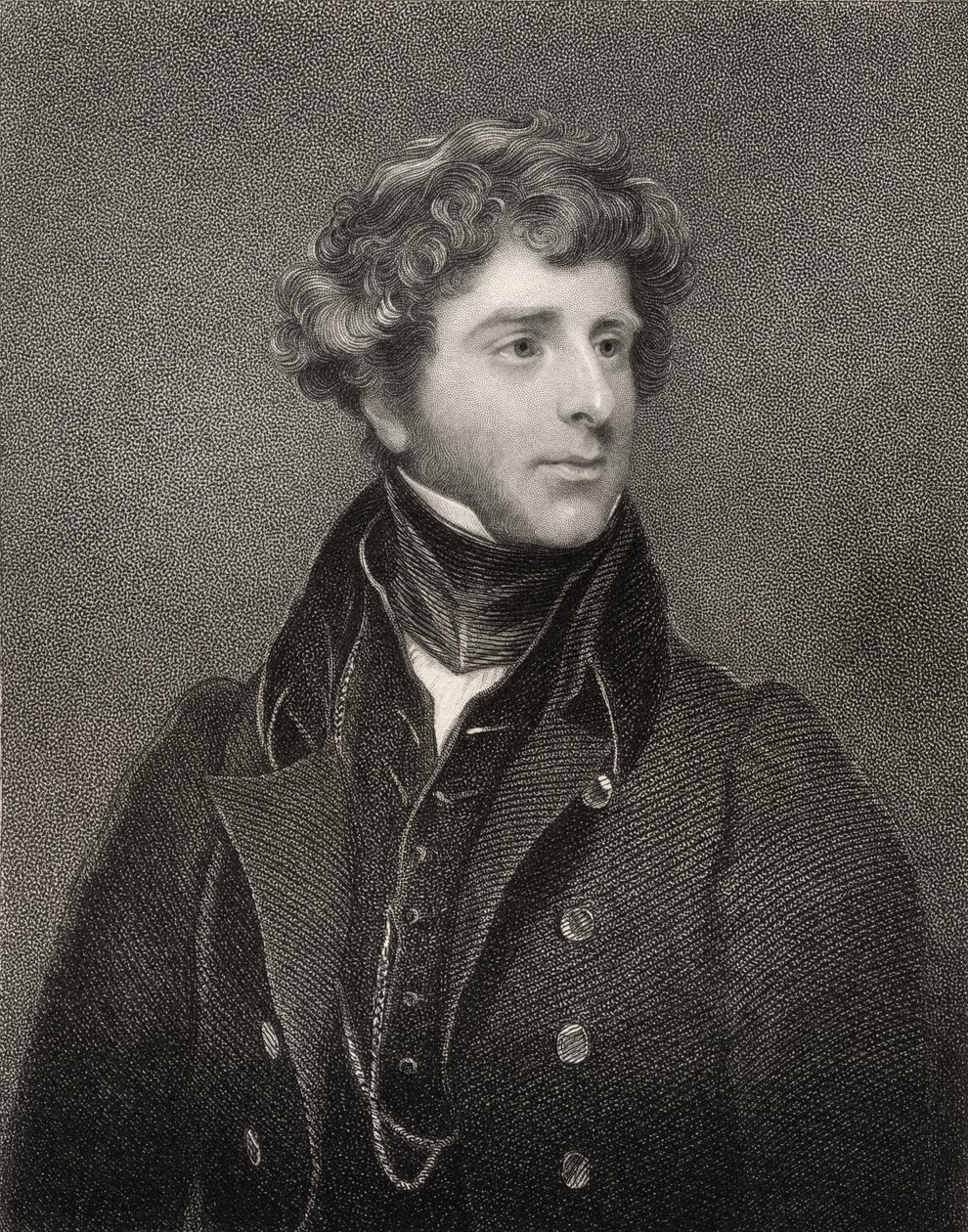 George James Agar-Ellis, 1° Barone Dover, inciso da E. Scriven (1775-1841), da 