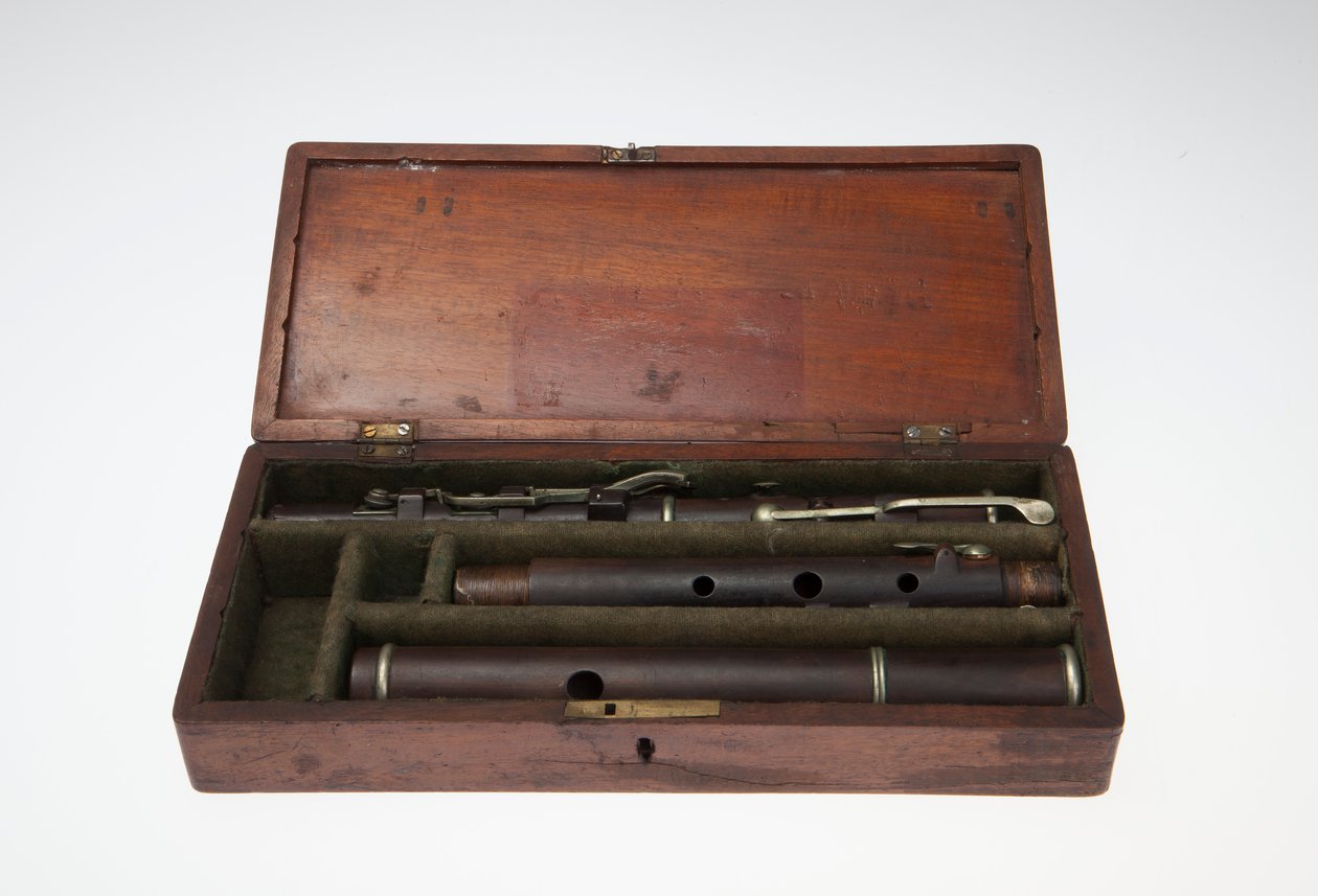 Flauto a chiave fatto da Thomas Prowse con custodia originale da Thomas Prowse