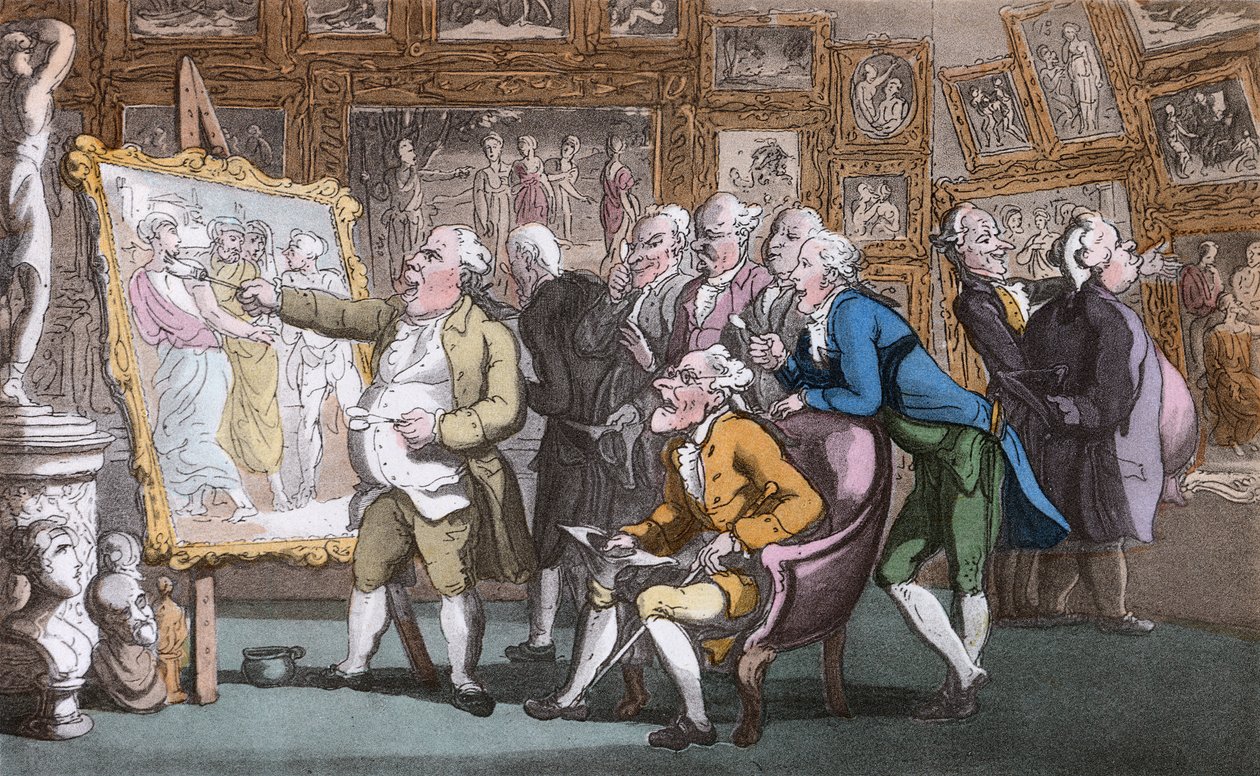 Un conoscitore, illustrazione da 